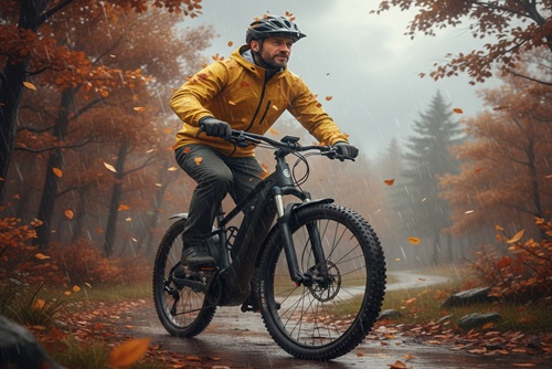 E-Bike im Herbst: Tipps für sicheres und komfortables Fahren bei Wind und Wetter