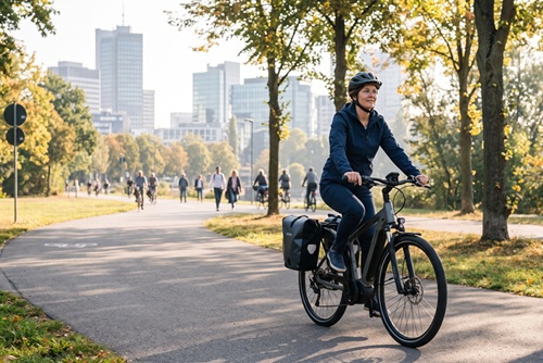 E-Bike statt Auto: Sicher und entspannt in den Alltag starten
